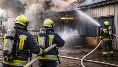 Kigyulladt egy s&uuml;tőipari &uuml;zem Győrben, 14 embernek kellett elhagynia az &eacute;p&uuml;letet