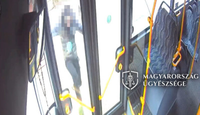Nem engedt&eacute;k fel a buszra jegy n&eacute;lk&uuml;l, a buszajt&oacute;n vezette le a d&uuml;h&eacute;t - VIDE&Oacute;