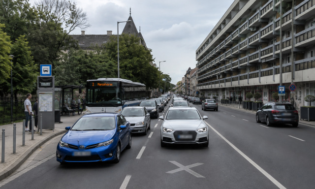 Busz &uuml;t&ouml;tt el egy nőt Győr belv&aacute;ros&aacute;ban