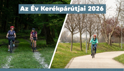 K&eacute;t &uacute;tvonal nyerte az &Eacute;v Ker&eacute;kp&aacute;r&uacute;tja 2026 c&iacute;met