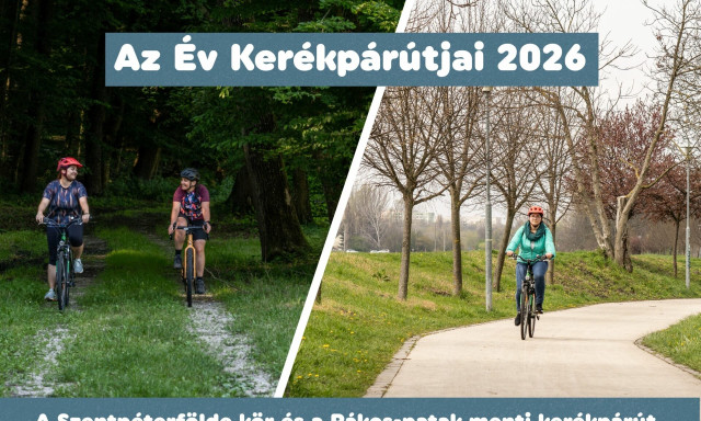 K&eacute;t &uacute;tvonal nyerte az &Eacute;v Ker&eacute;kp&aacute;r&uacute;tja 2026 c&iacute;met