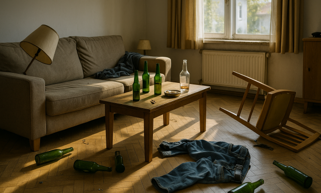 Terrorban tartotta az eg&eacute;sz csal&aacute;dot, 15 &eacute;ves l&aacute;ny&aacute;t t&ouml;bbsz&ouml;r megerőszakolta az alkoholista apa