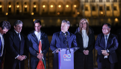 Elsz&aacute;moltat&aacute;st &iacute;g&eacute;rt győzelmi besz&eacute;d&eacute;ben Magyar P&eacute;ter