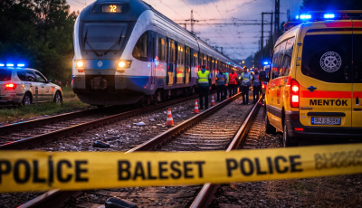 G&aacute;zol&aacute;s miatt k&eacute;snek a vonatok a győri fővonalon