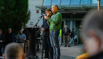 Magyar Péter után Lázár János is Kaposváron tartott beszédet - GALÉRIA