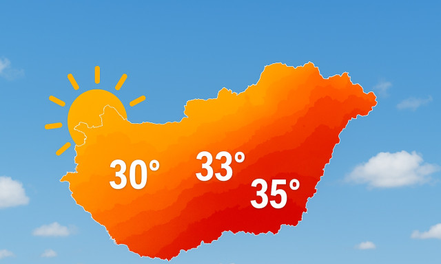 H&eacute;tv&eacute;g&eacute;n m&eacute;g &eacute;lvezhető időnk lesz, h&eacute;tfőtől azonban lesz mitől izzadjunk